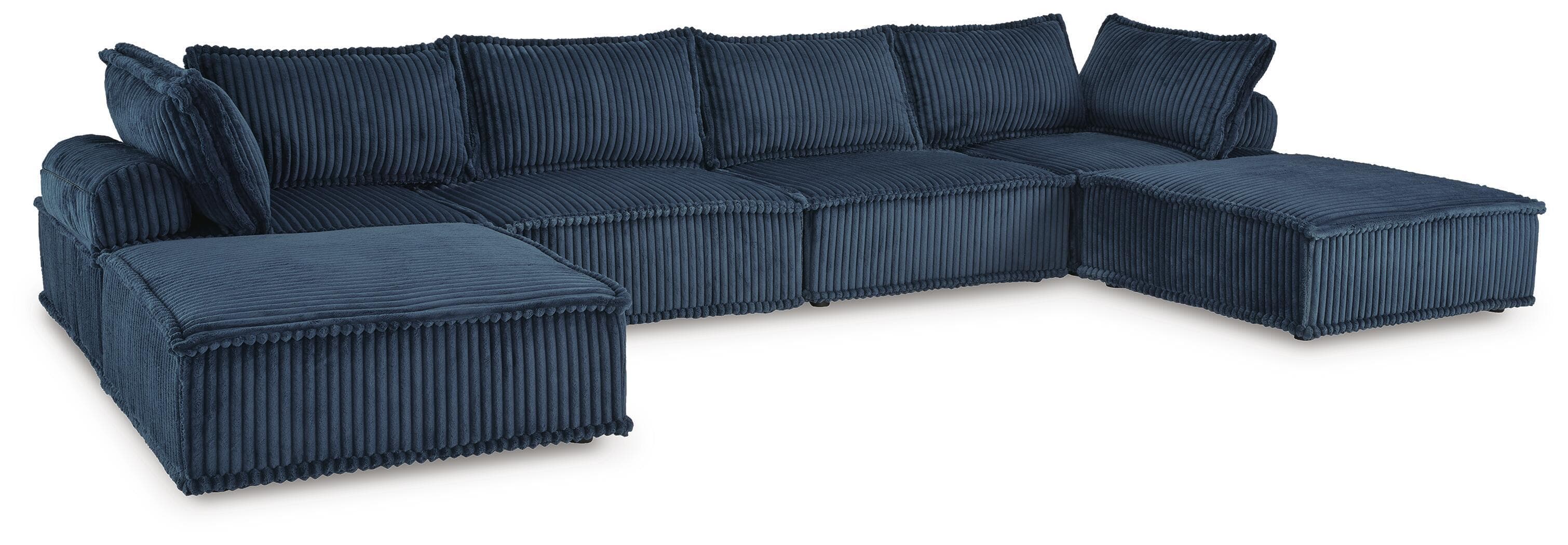 6-Piece Modular Seating · Navy