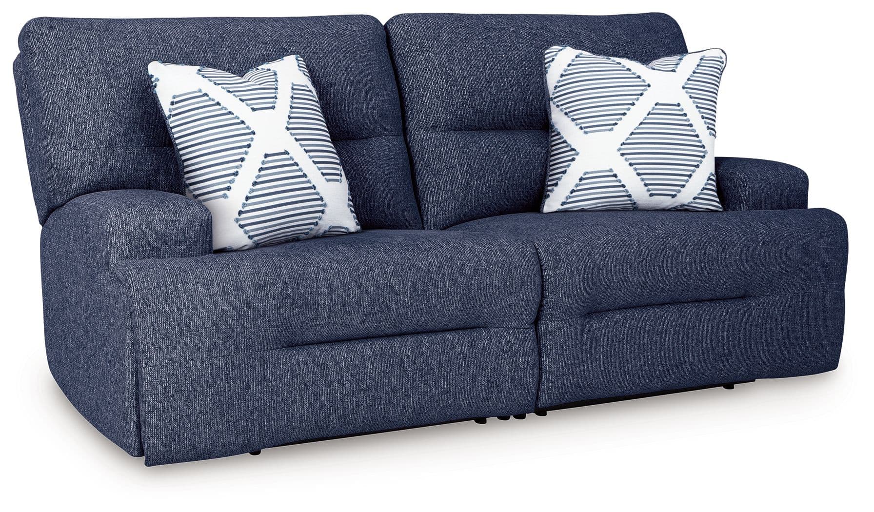 2-Piece Power Reclining Sectional · Navy