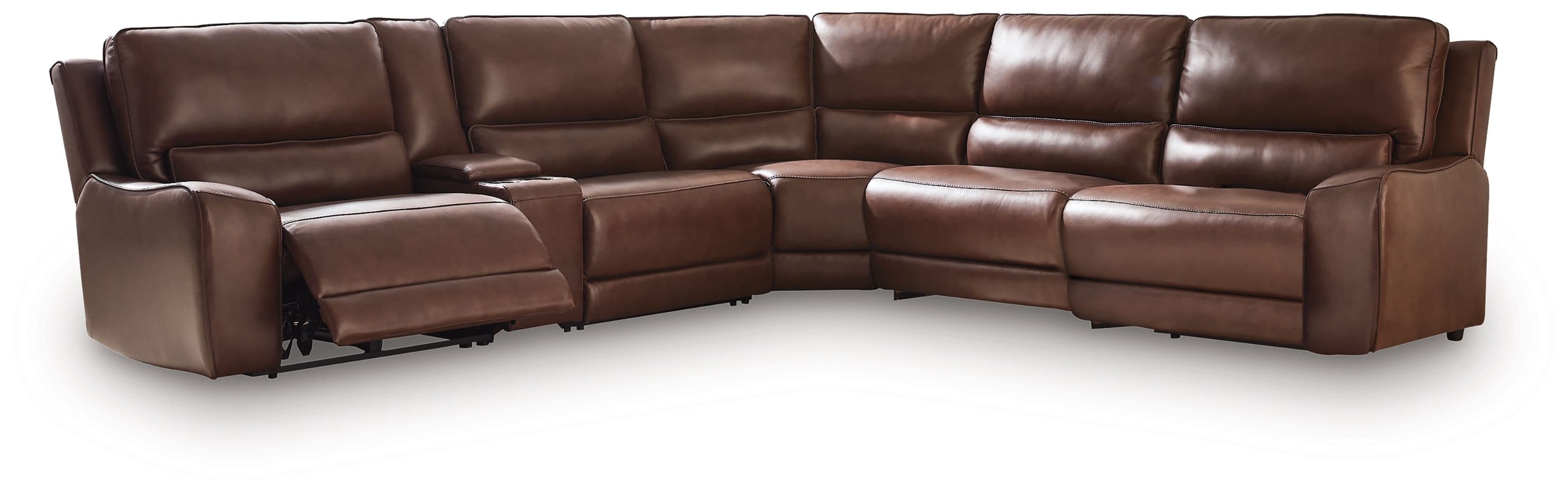6-Piece Power Reclining Sectional With Storage Console · Canyon