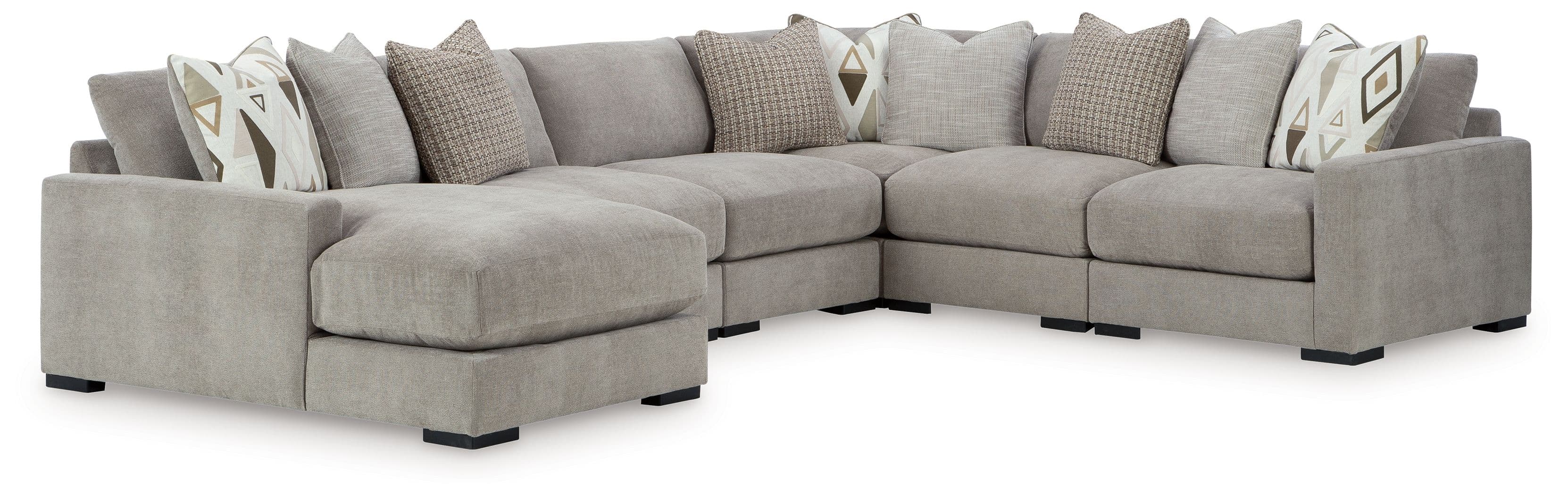 6-Piece Sectional With LAF Corner Chaise