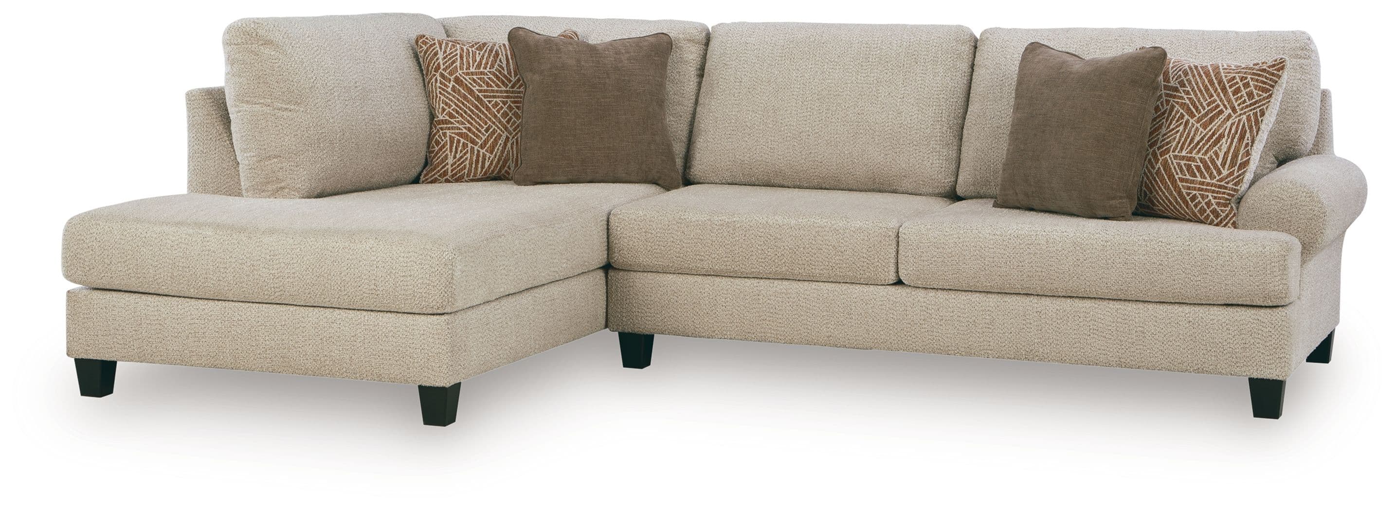 Steelwater Retreat - 2-Piece Sectional With LAF Corner Chaise - Latte