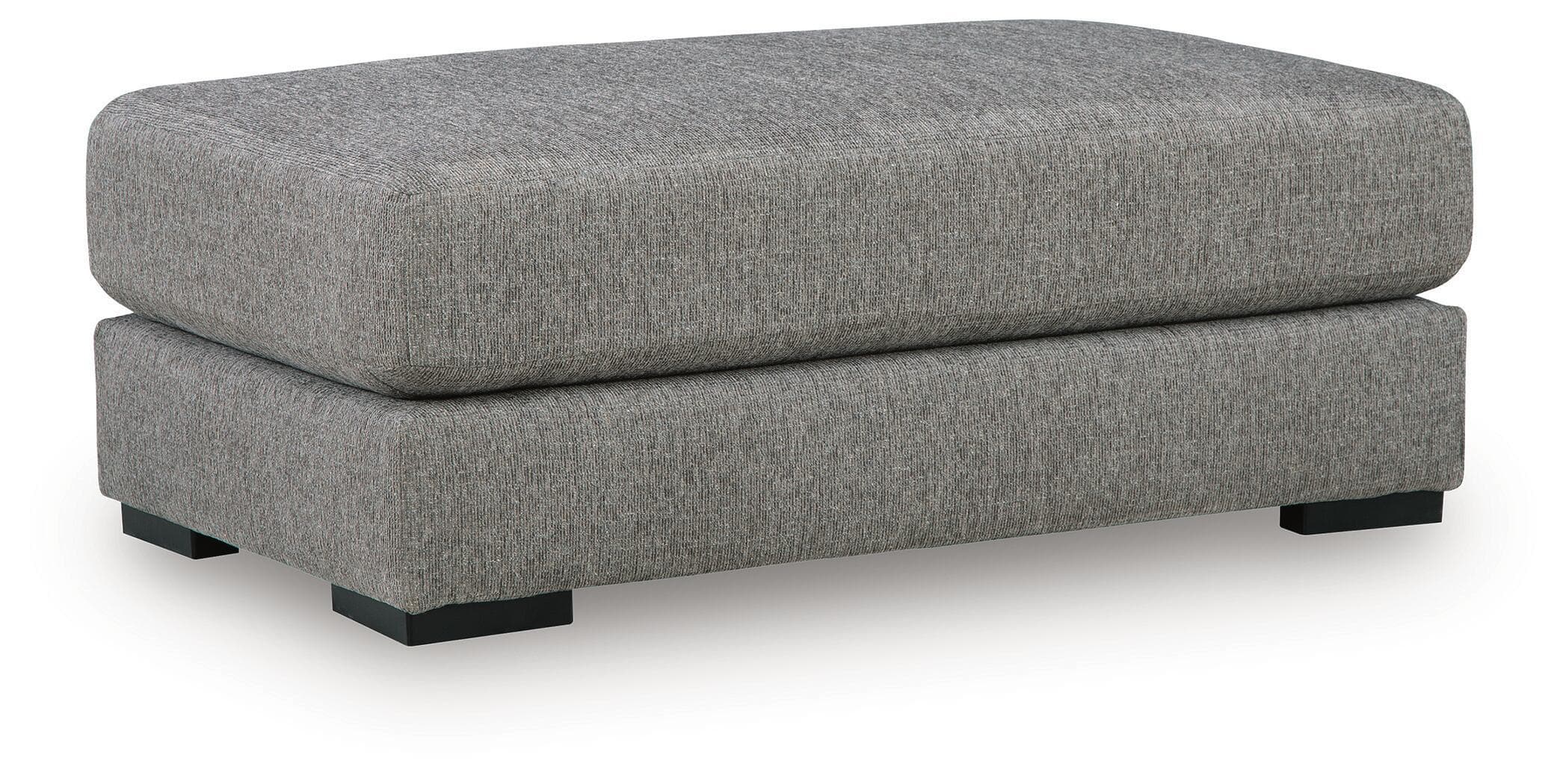 Creston Heights - Oversized Accent Ottoman - Smolder