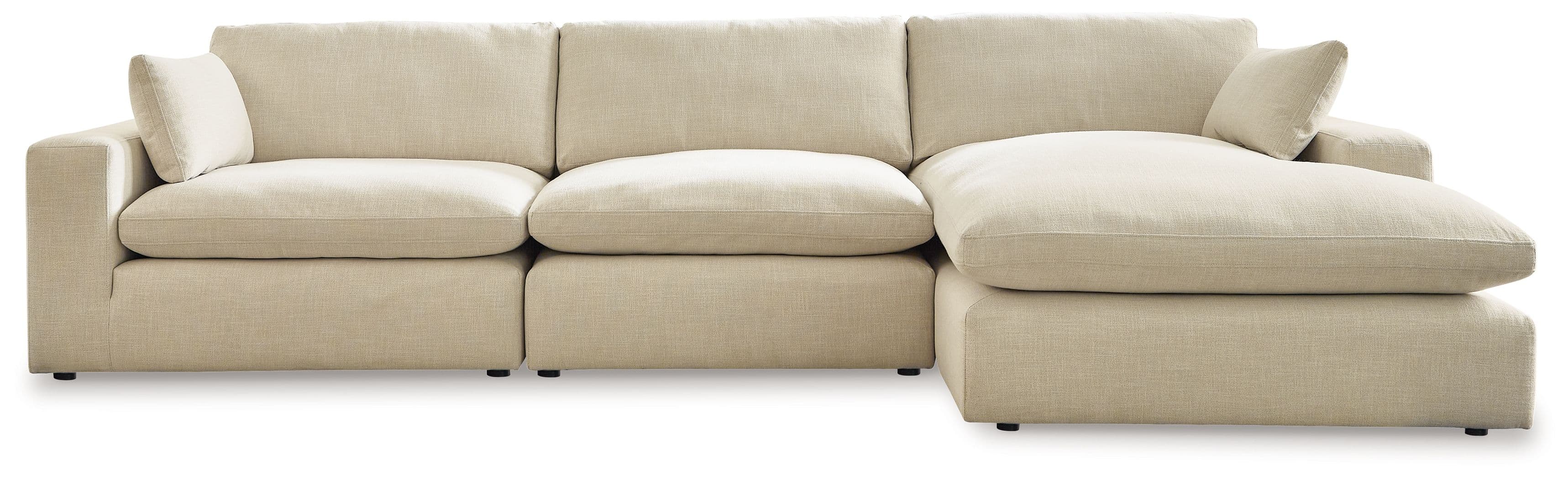 Right Arm Facing Corner Chaise 3 Pc Sectional