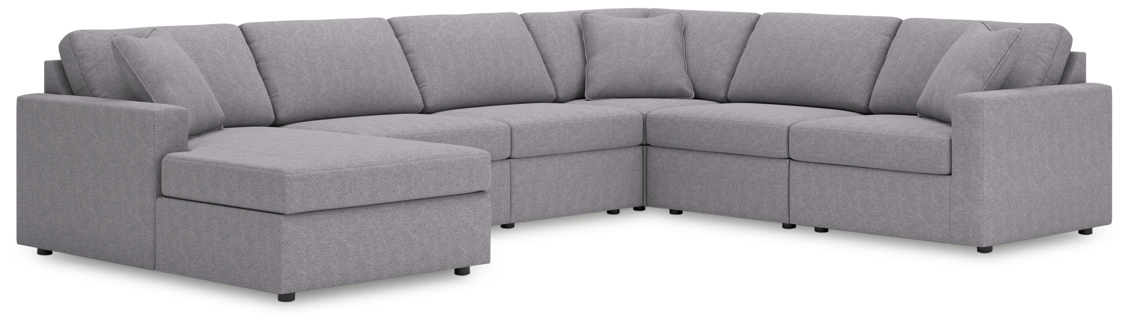 6-Piece Sectional With Laf Corner Chaise