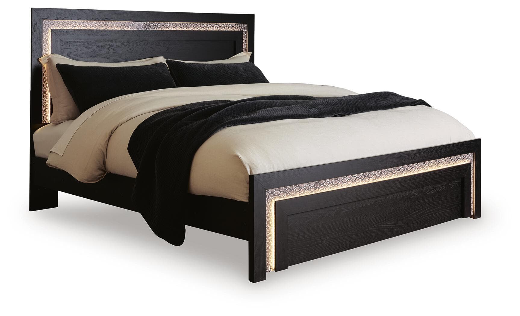 Queen Panel Bed