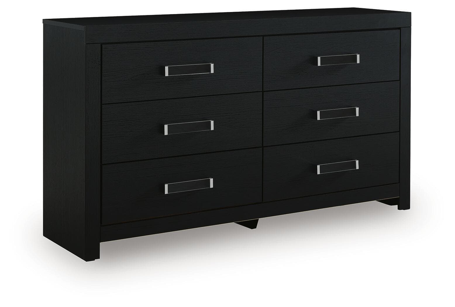 Maeling - Six Drawer Dresser - Black