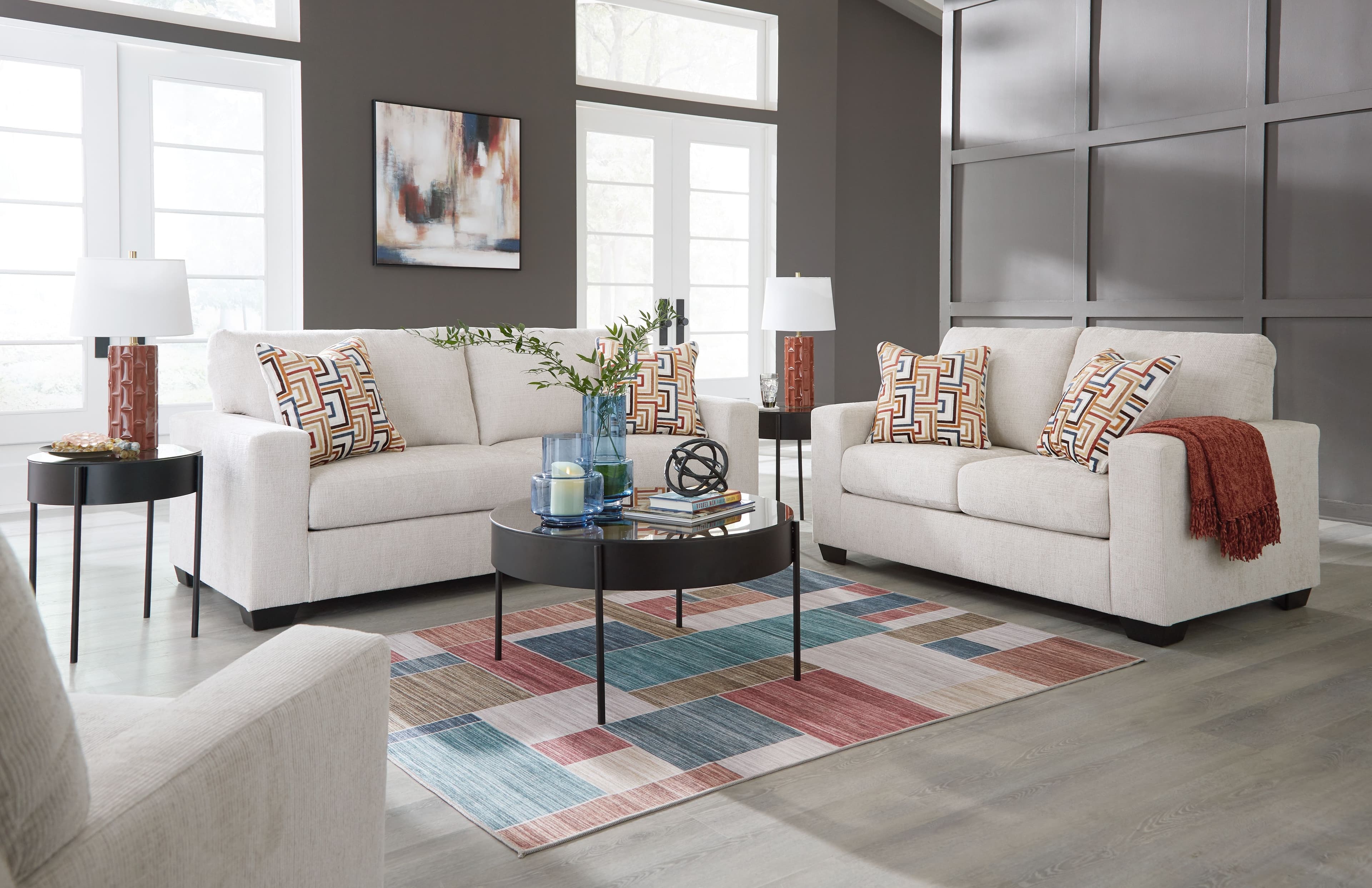 3 Pc. · Sofa, Loveseat, Rocker Recliner