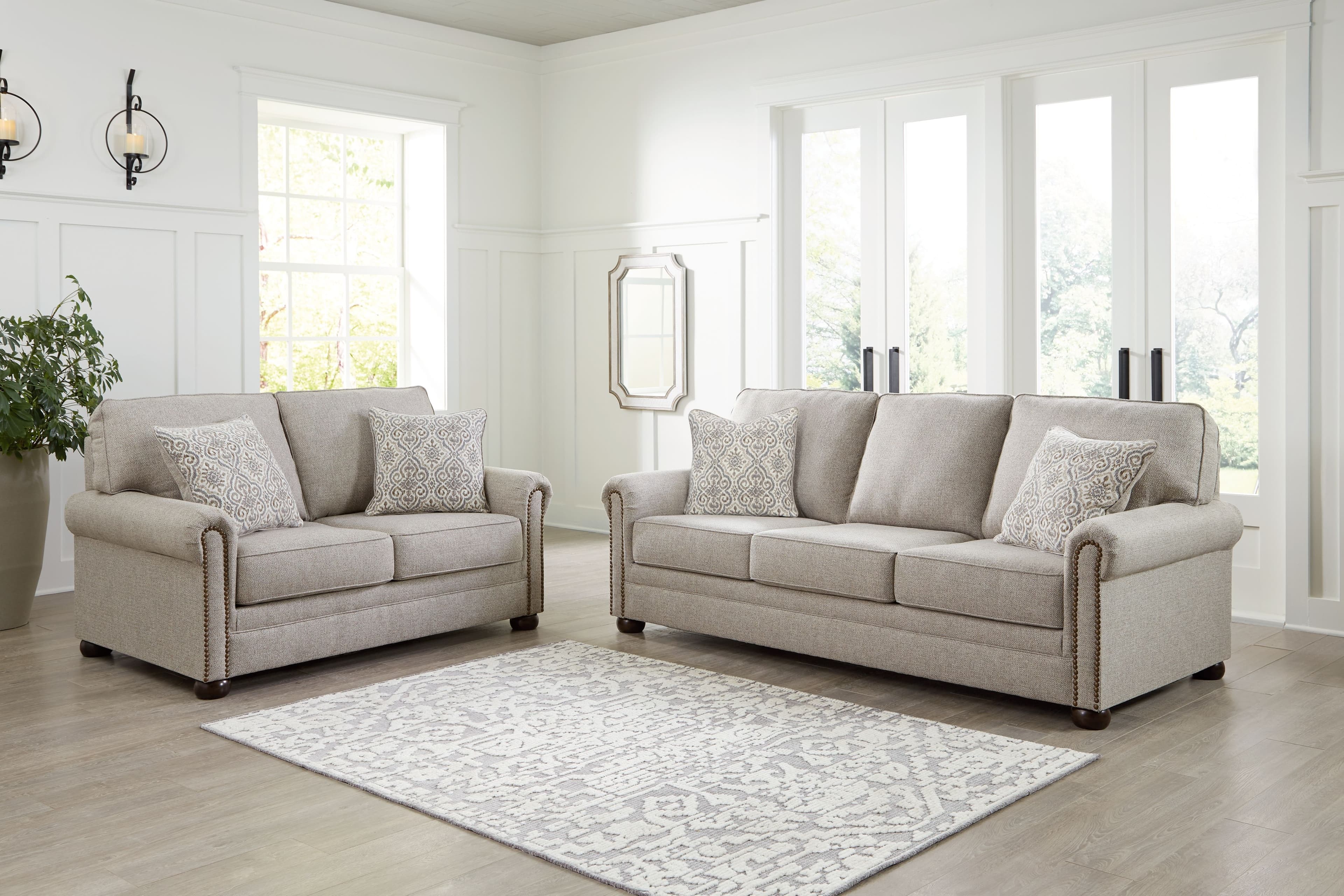 2 Pc. · Sofa, Loveseat