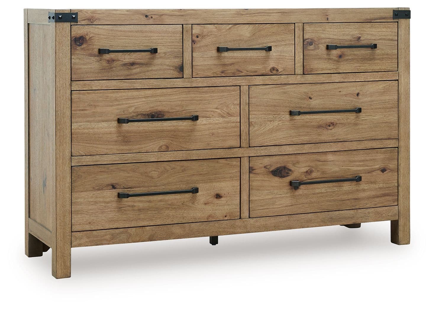 Ridgester - Dresser - Light Brown