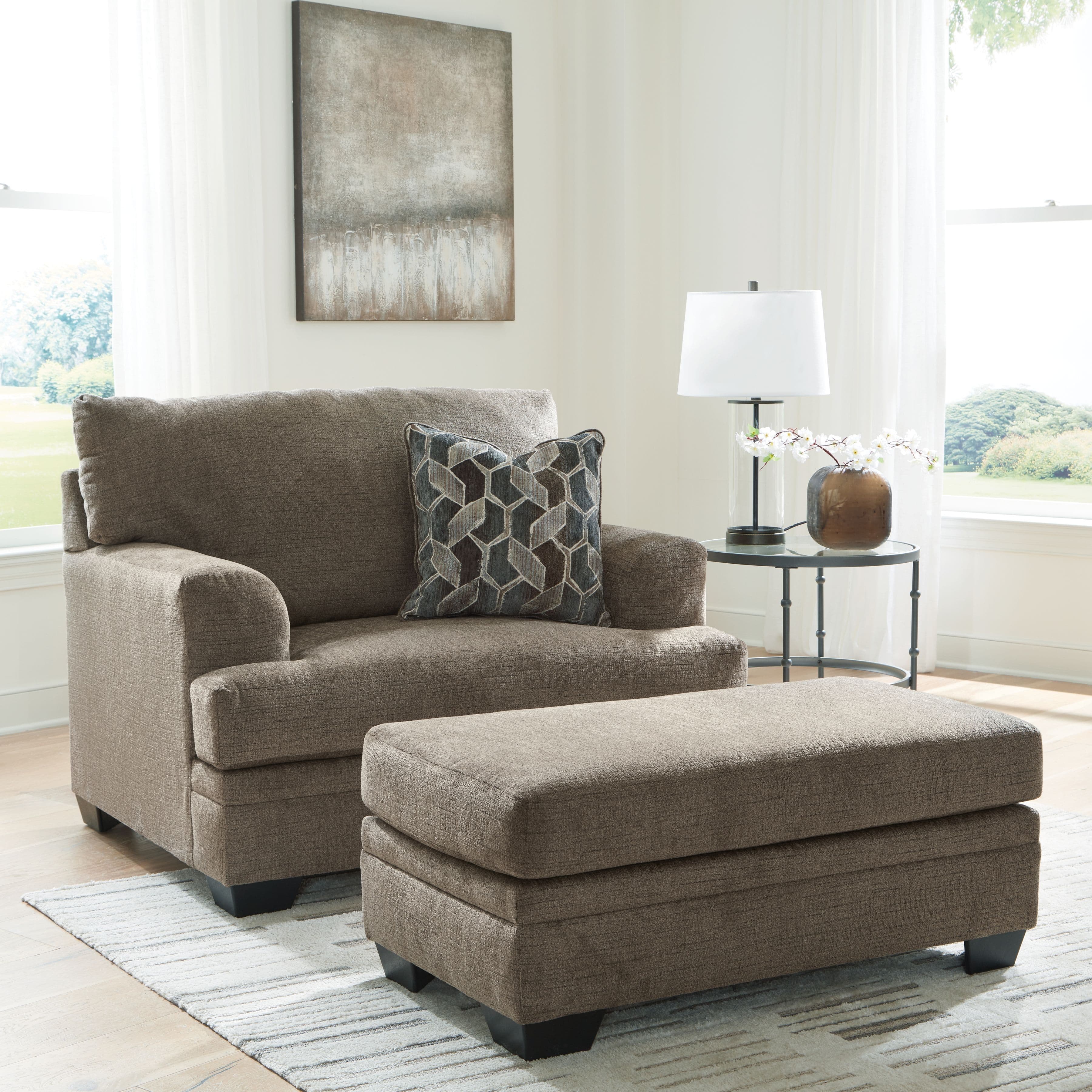2 Pc. · Chair And A Half, Ottoman