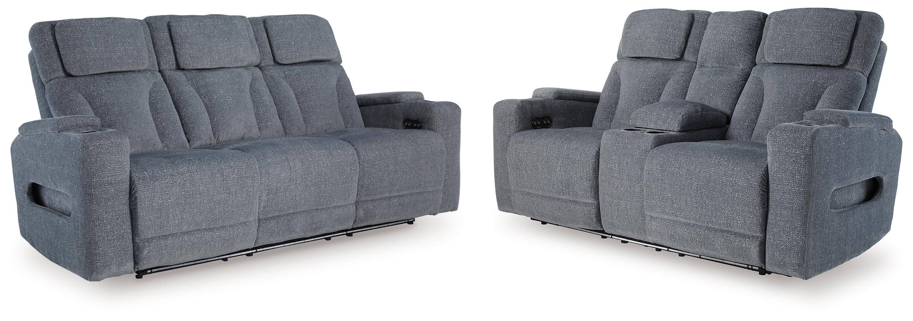 Power Reclining Sofa And Loveseat