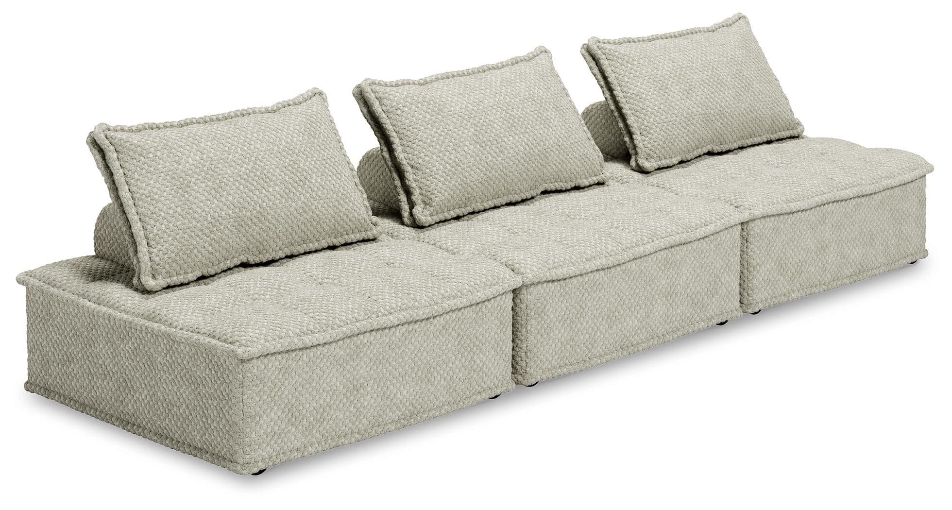 3-Piece Modular Seating · Taupe