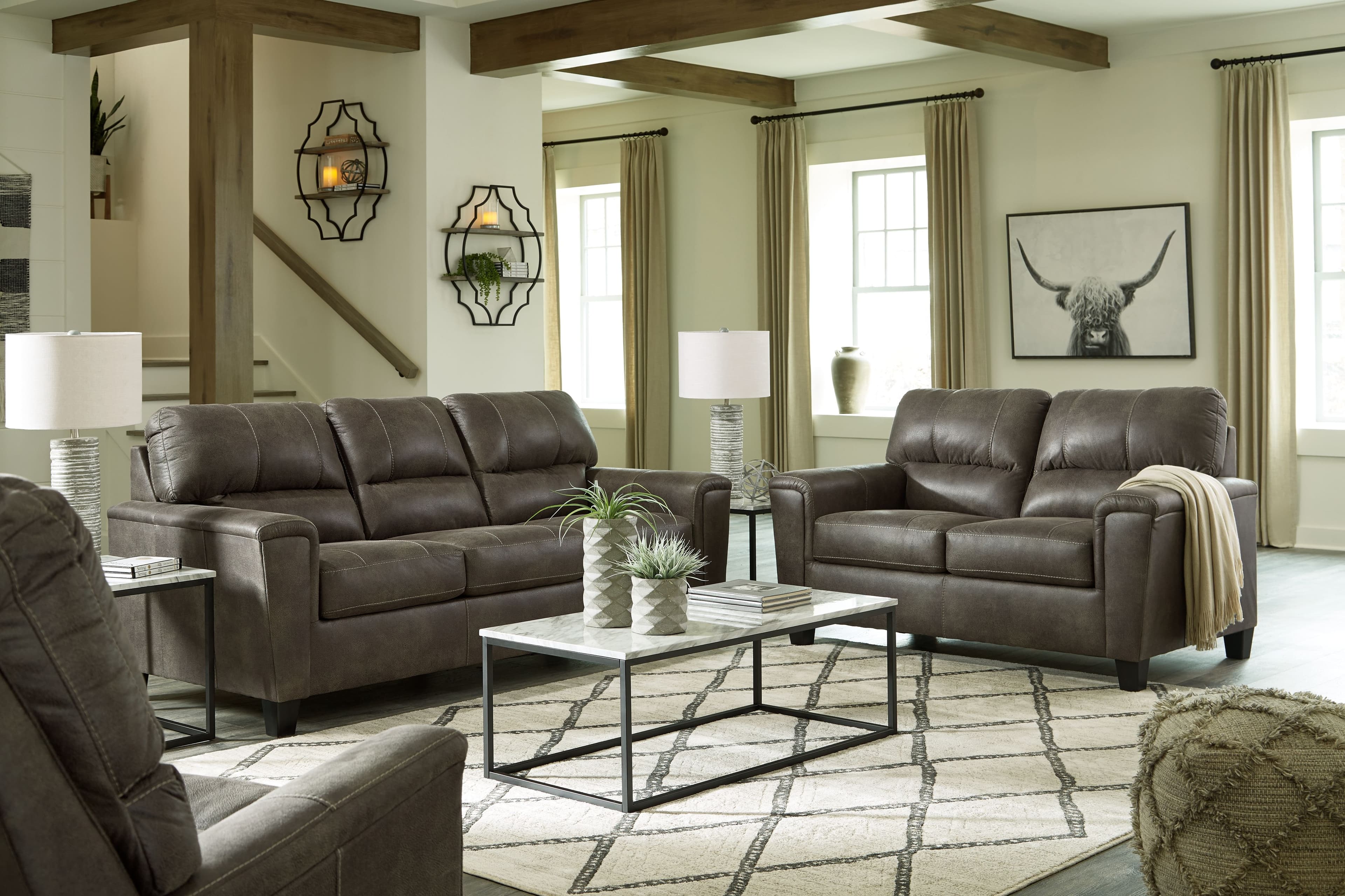 3 Pc. · Sofa, Loveseat, Rocker Recliner