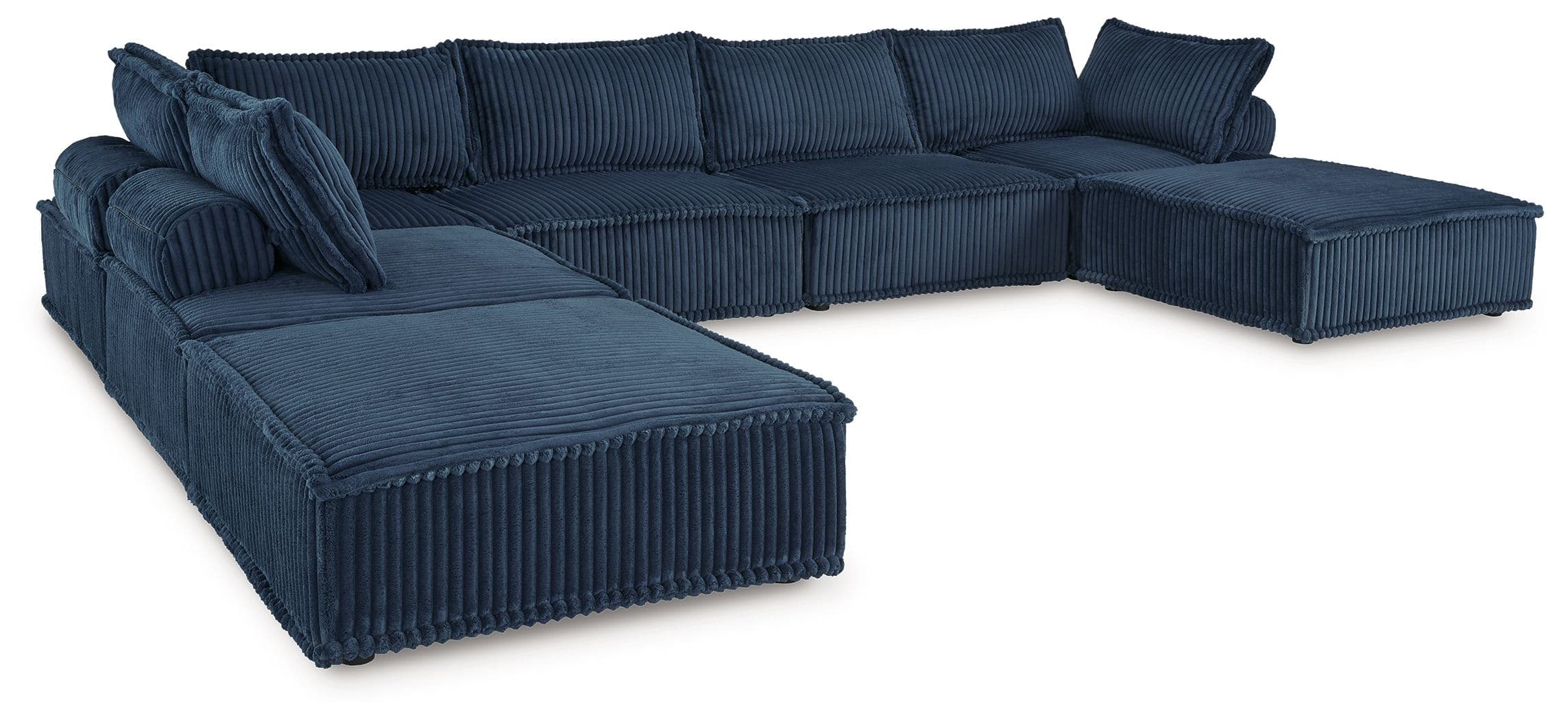 7-Piece Modular Seating · Navy
