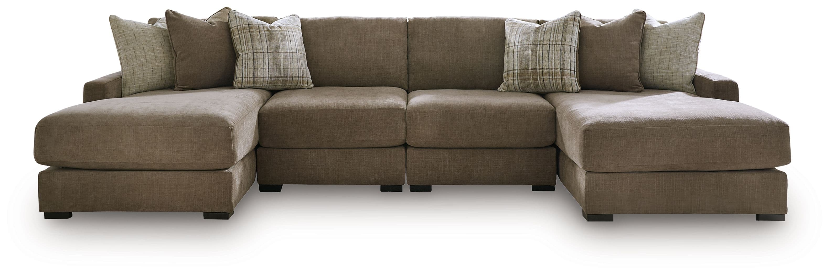 4-Piece Double Chaise Sectional