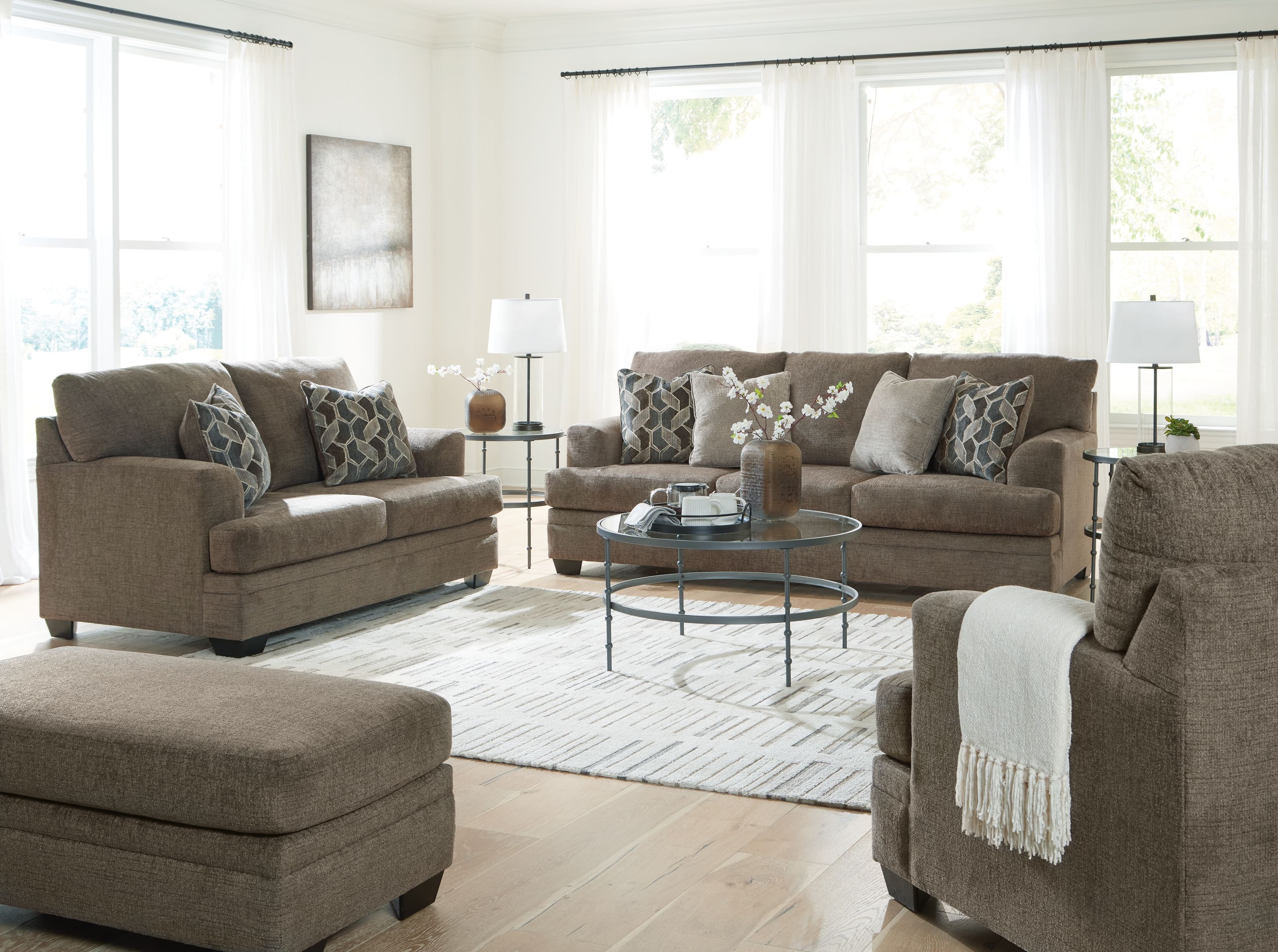 4 Pc. · Sofa, Loveseat, Chair And A Half, Ottoman