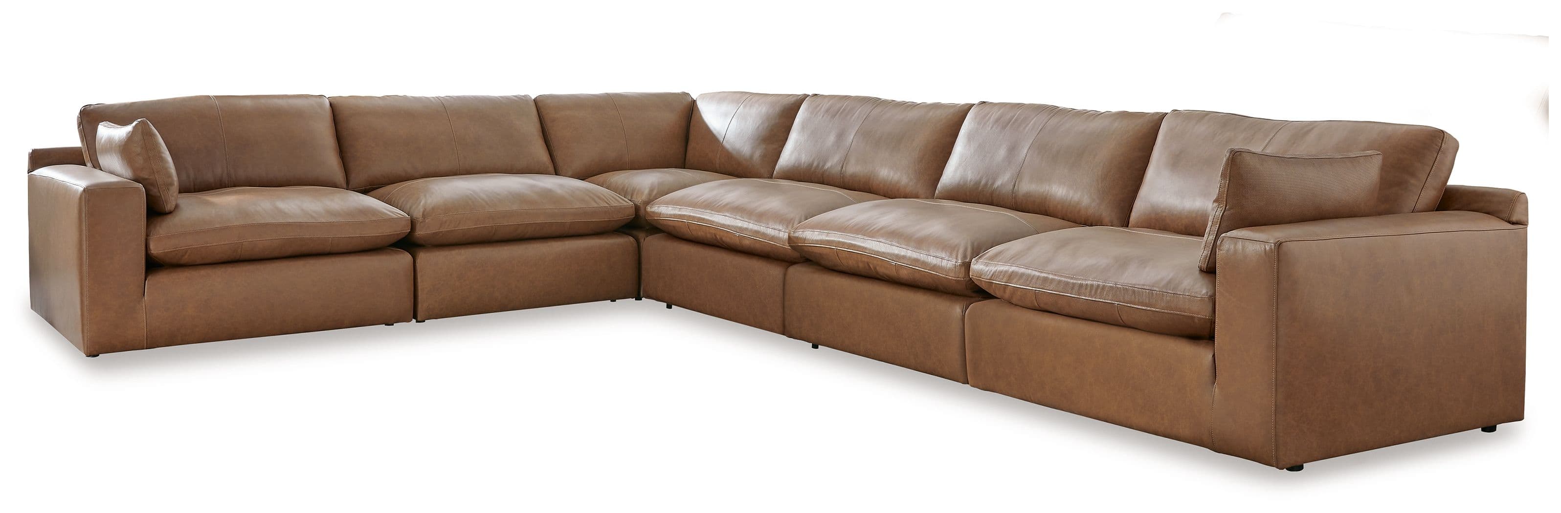 6-Piece Sectional · Caramel