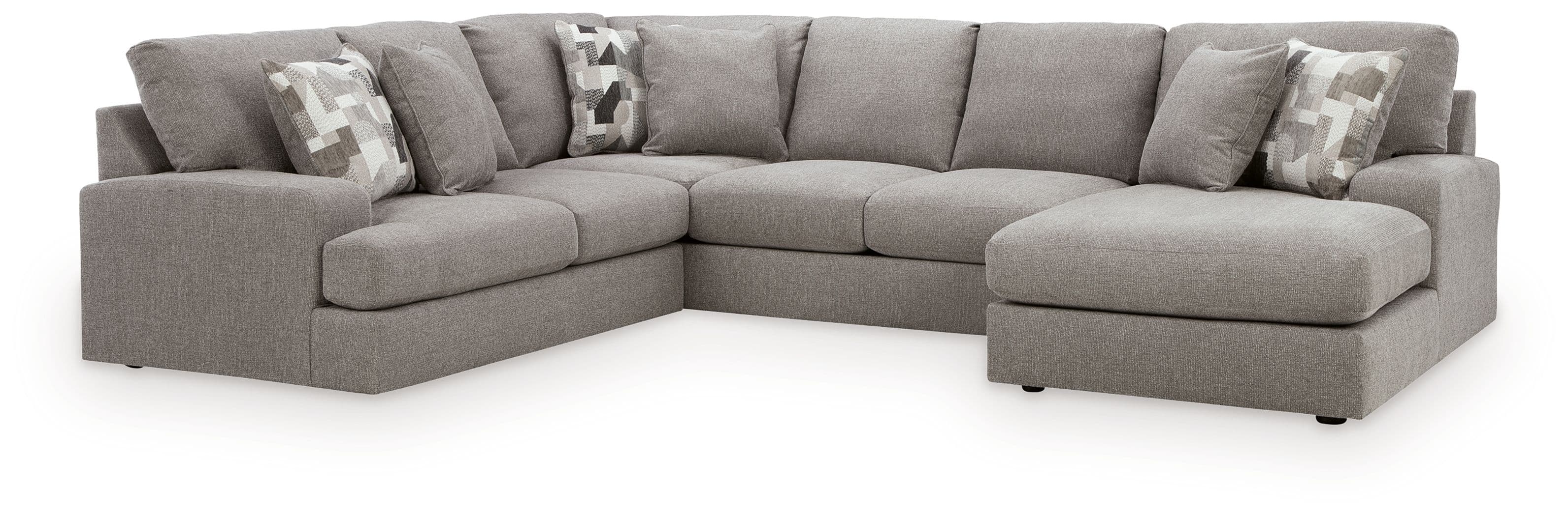 3-Piece Sectional With RAF Corner Chaise