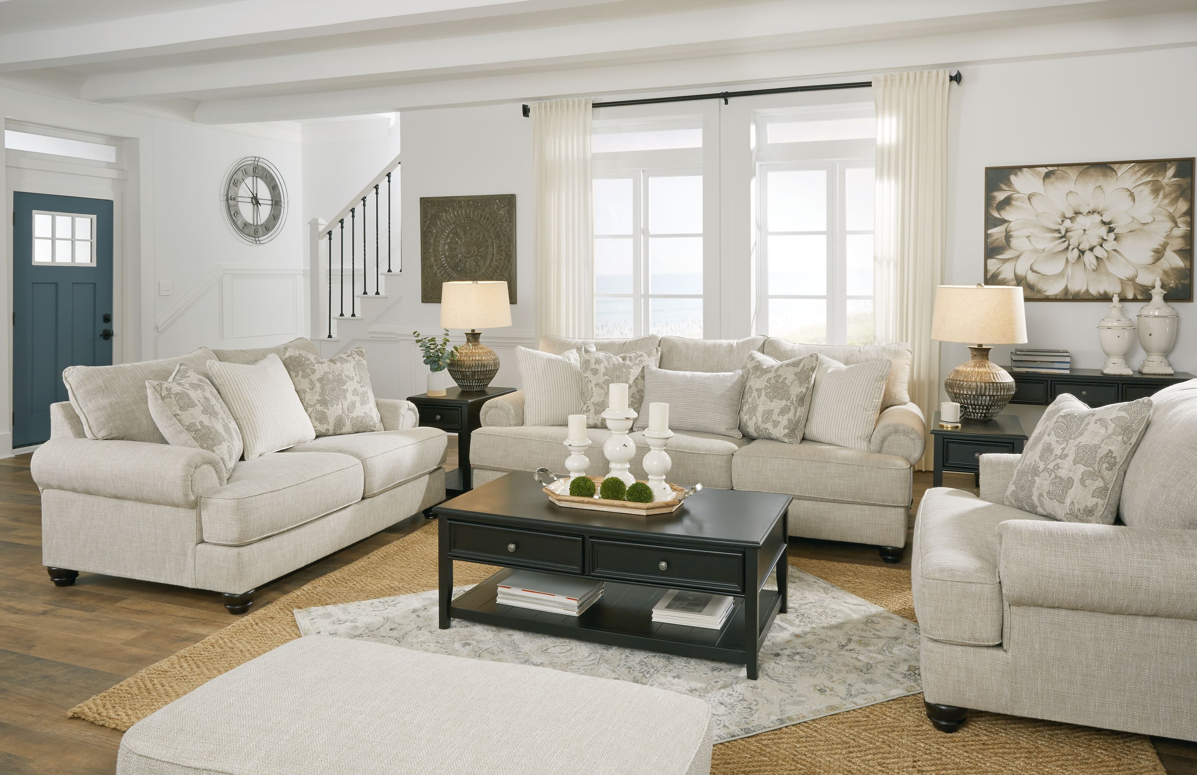 4 Pc. · Sofa, Loveseat, Chair and a Half, Ottoman