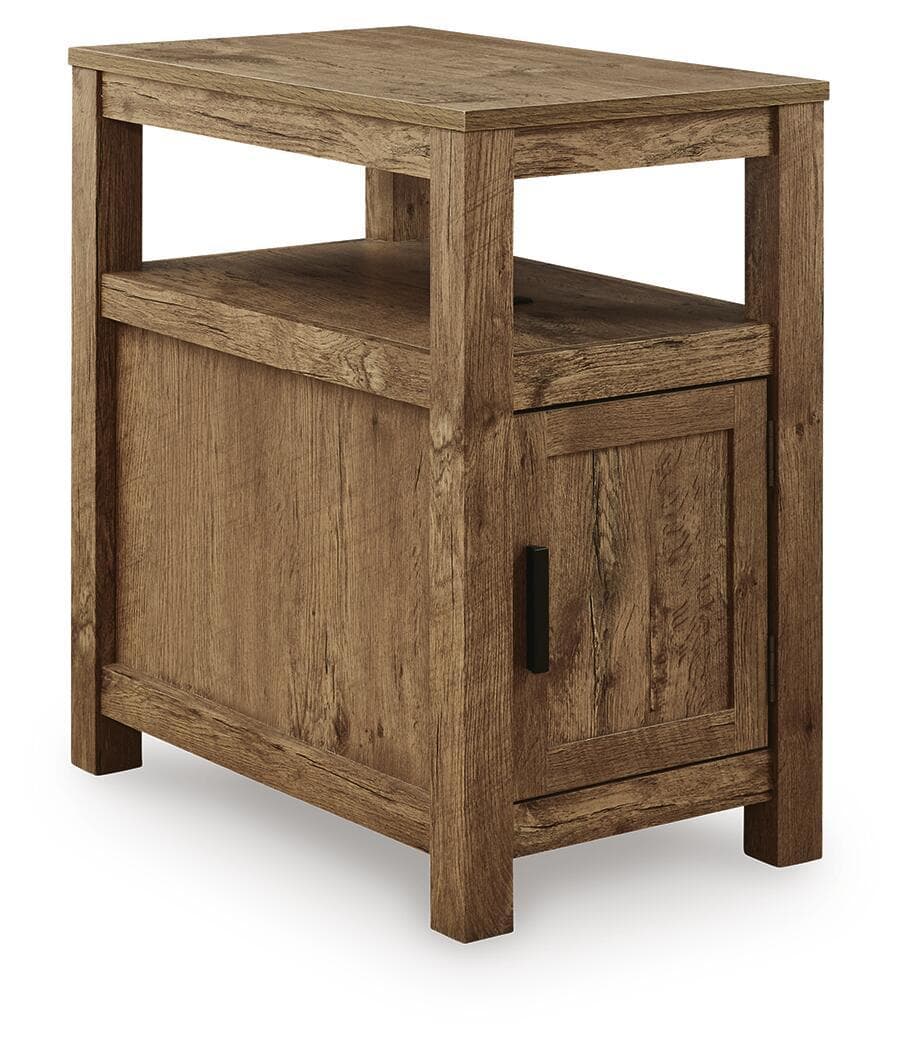 Chair Side End Table · Brown