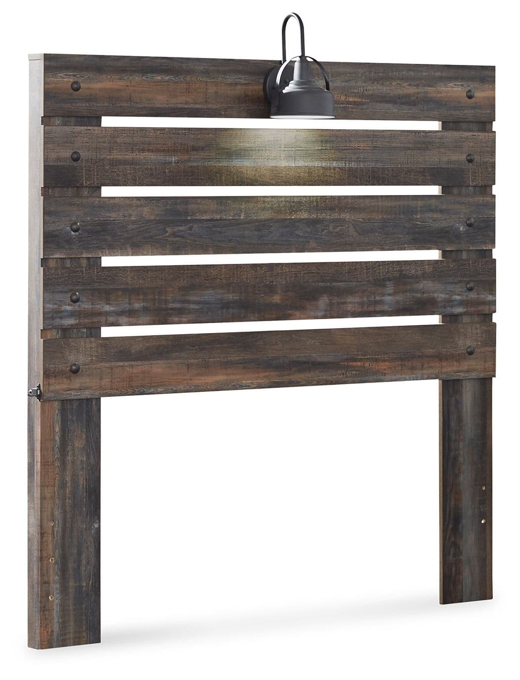 Drystan - Full Panel Headboard - Brown / Beige