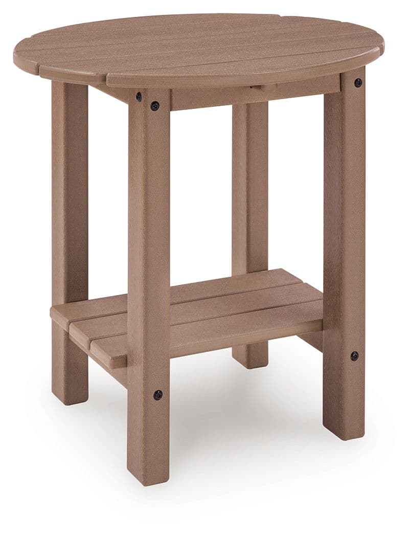 Oval End Table
