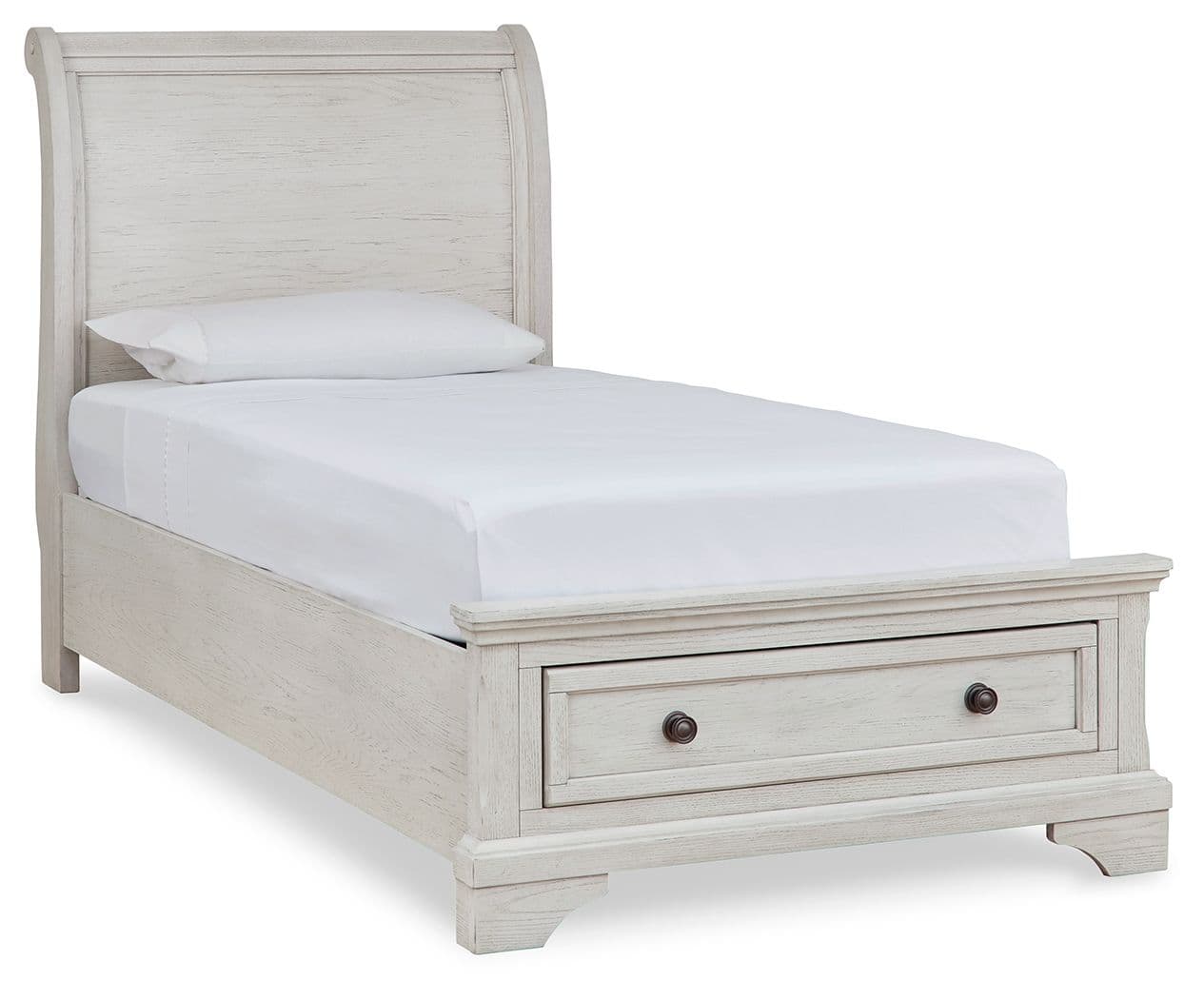 Twin Sleigh Storage Bed