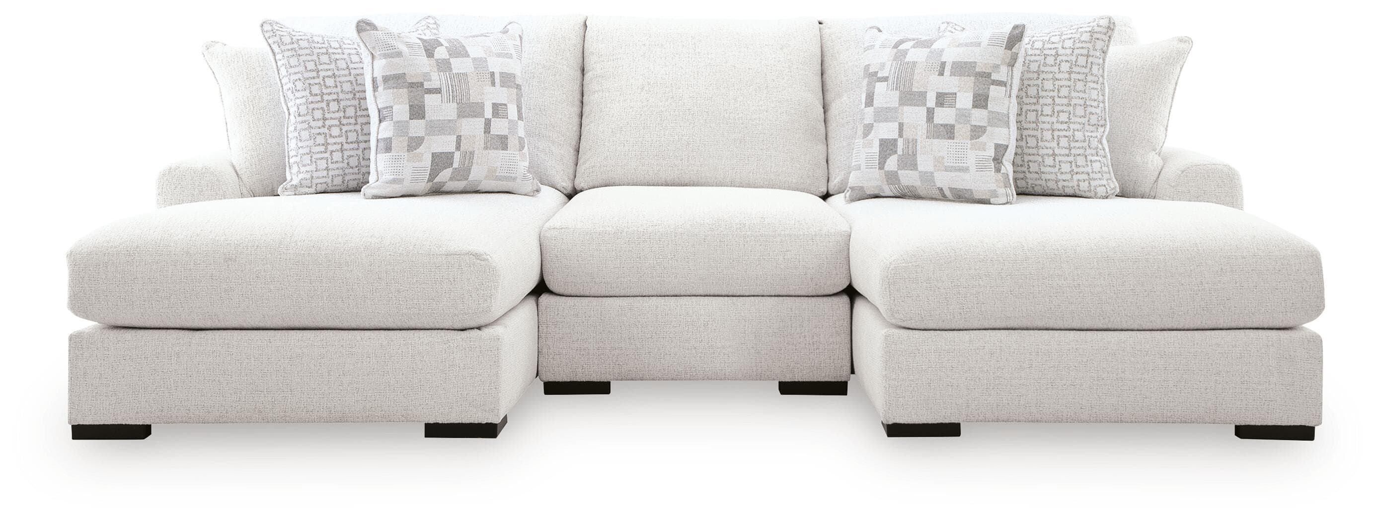 3-Piece Double Chaise Sectional