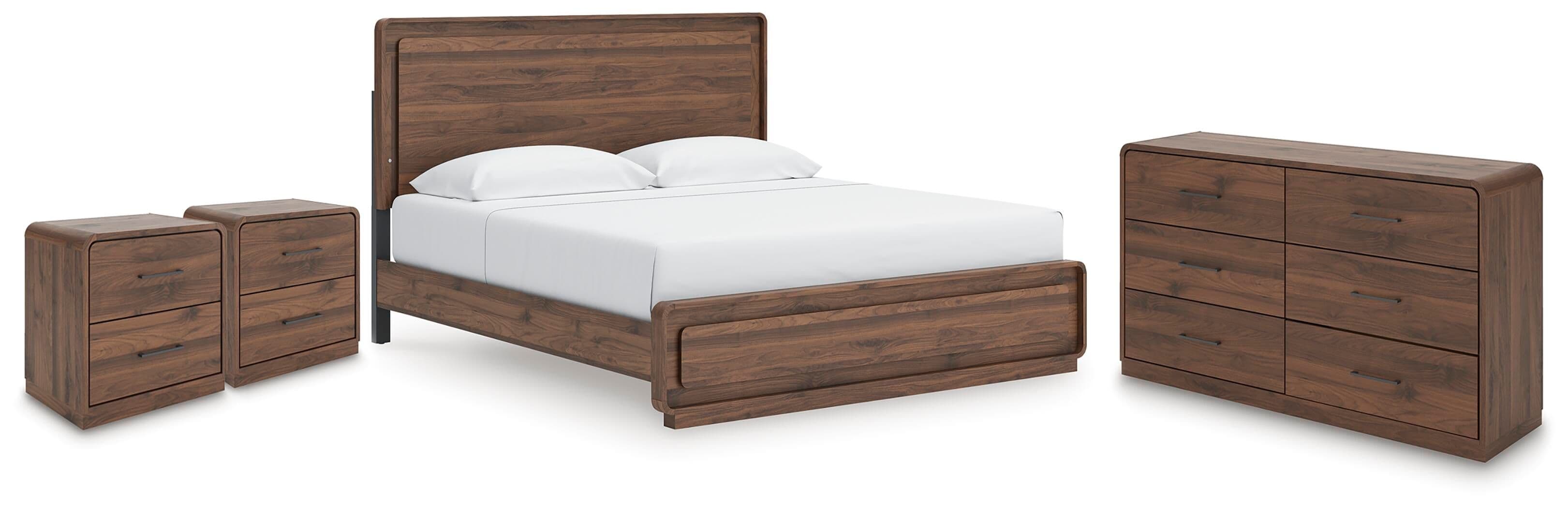 4 Pc. · King Panel Bed, Dresser And 2 Nightstands