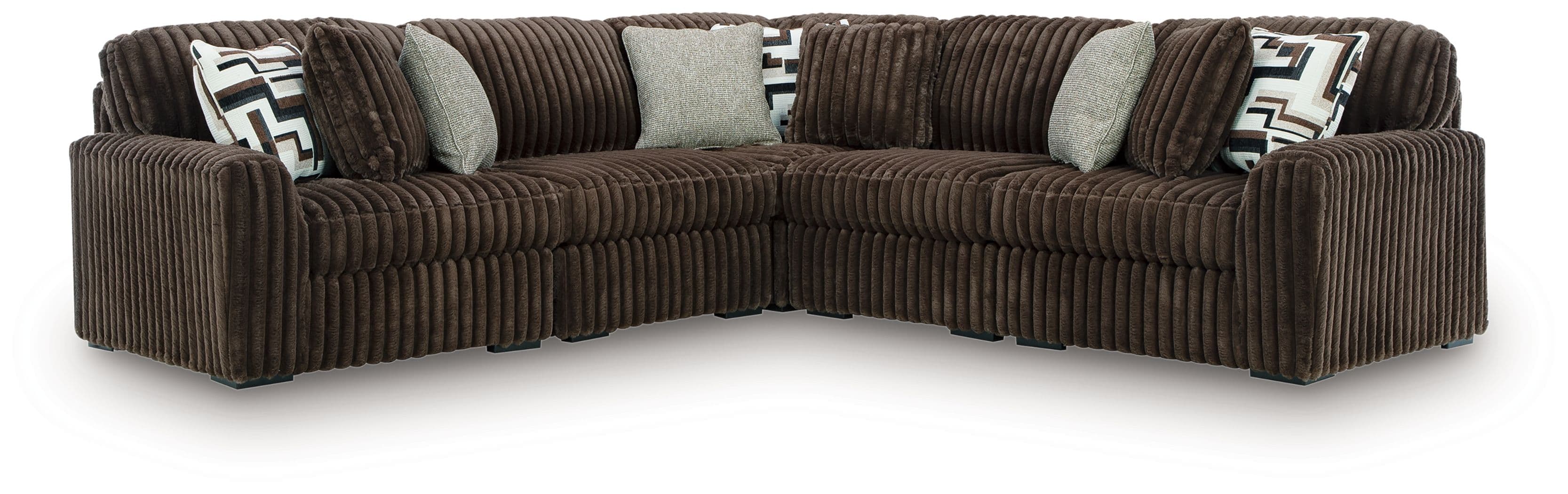 5-Piece Sectional · Chocolate
