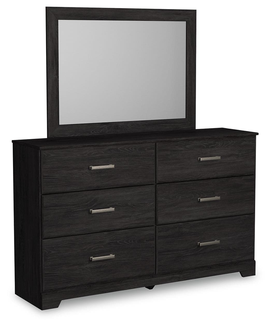 Dresser, Mirror · Black