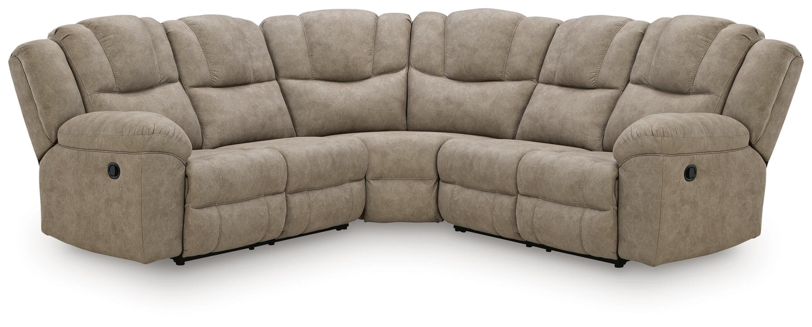 3-Piece Reclining Sectional