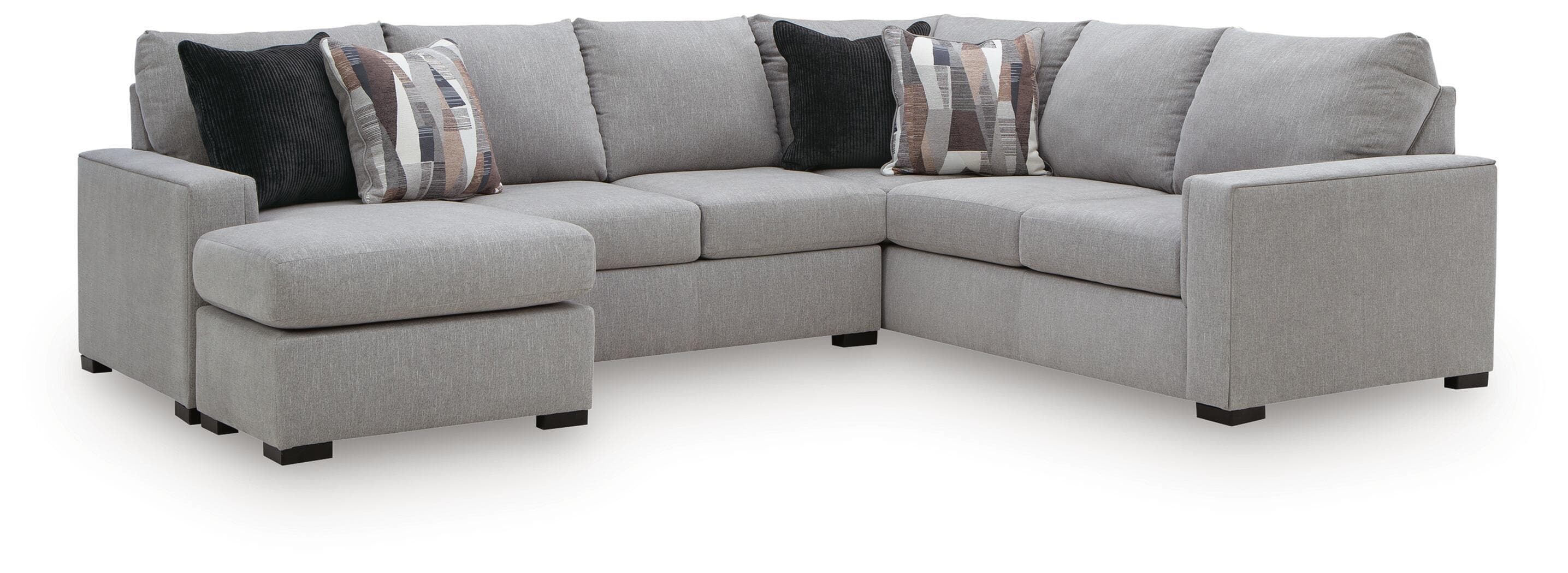 2-Piece Sectional With LAF Sofa Chaise