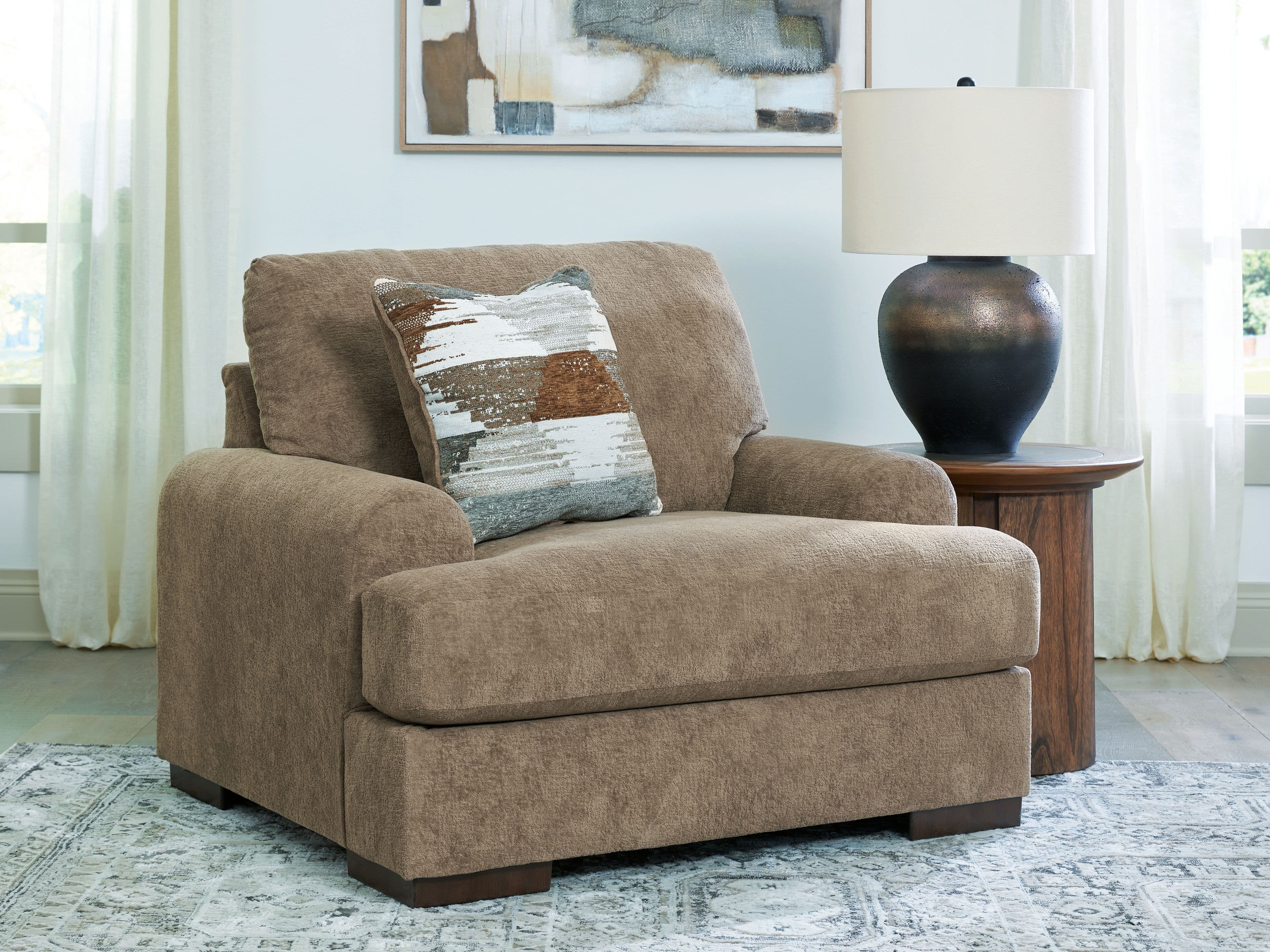 Jayne Park - Chair And A Half - Pecan