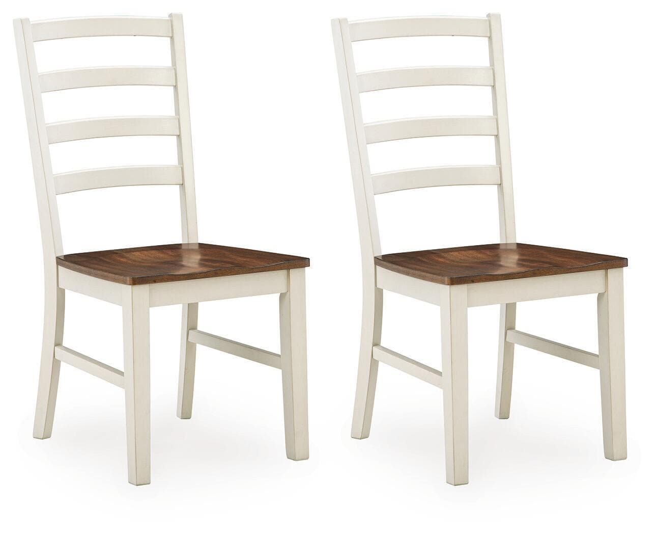 Brinfern - Dining Room Side Chair (Set of 2) - Brown / Antique White