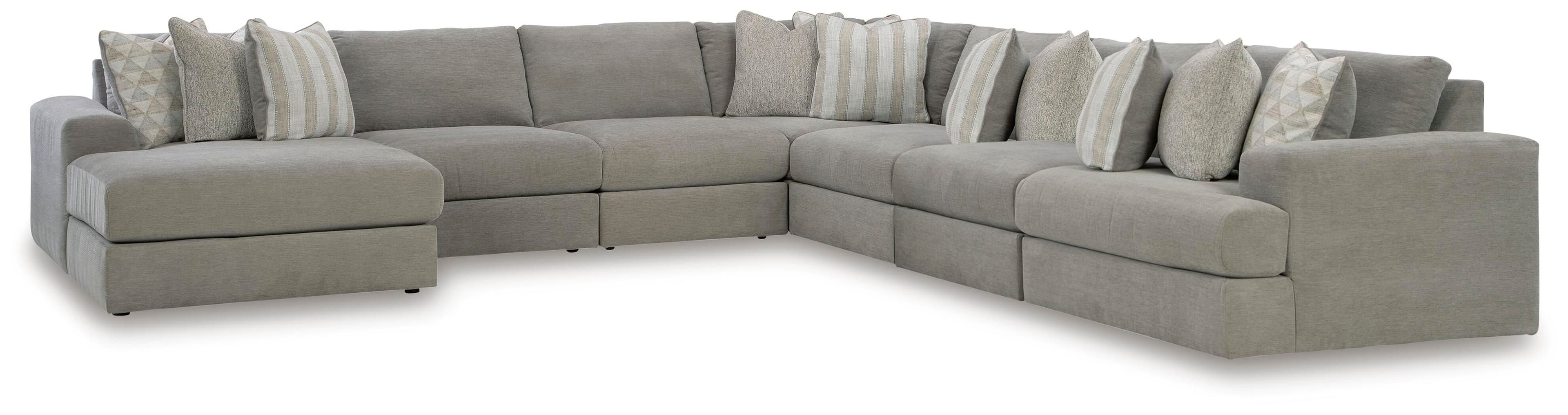 7-Piece Sectional With Laf Corner Chaise