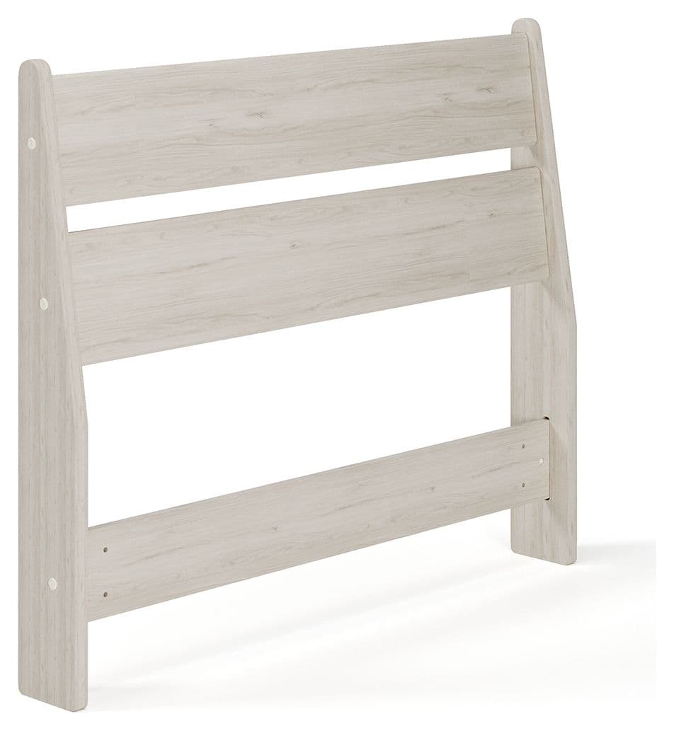 Twin Panel Headboard · Light Natural