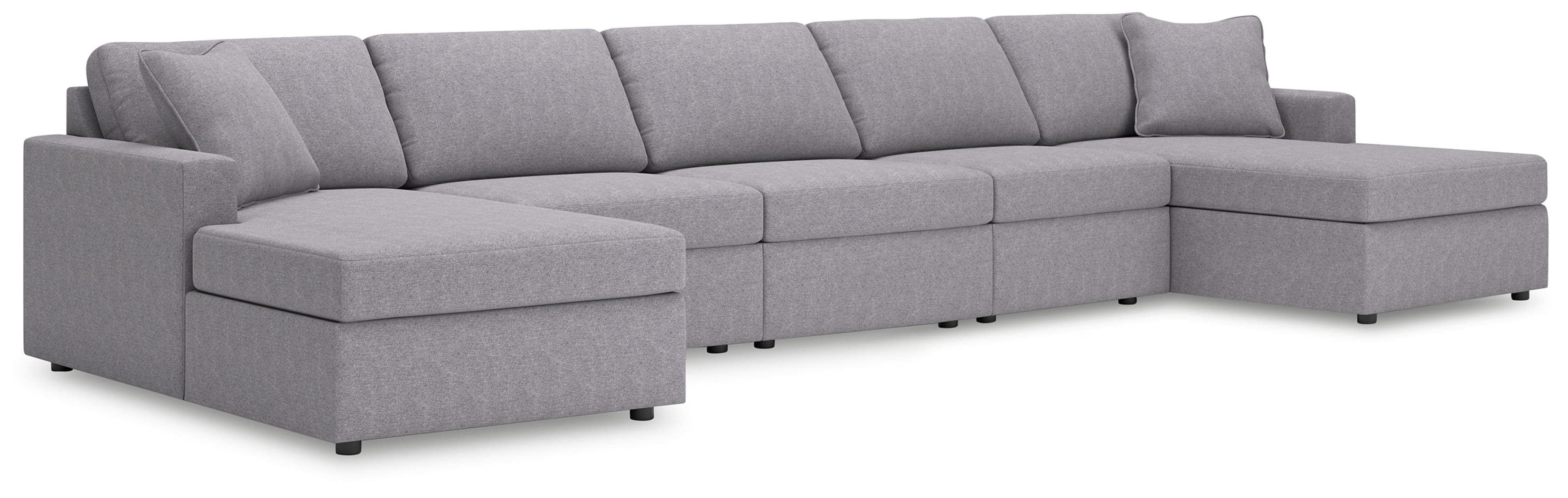 5-Piece Double Chaise Sectional