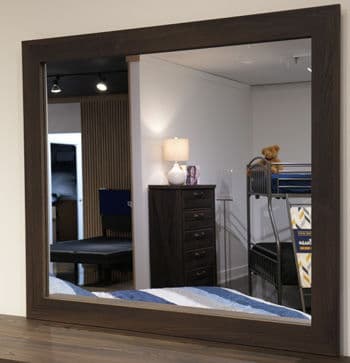 Vonitta Bay - Bedroom Mirror - Dark Brown
