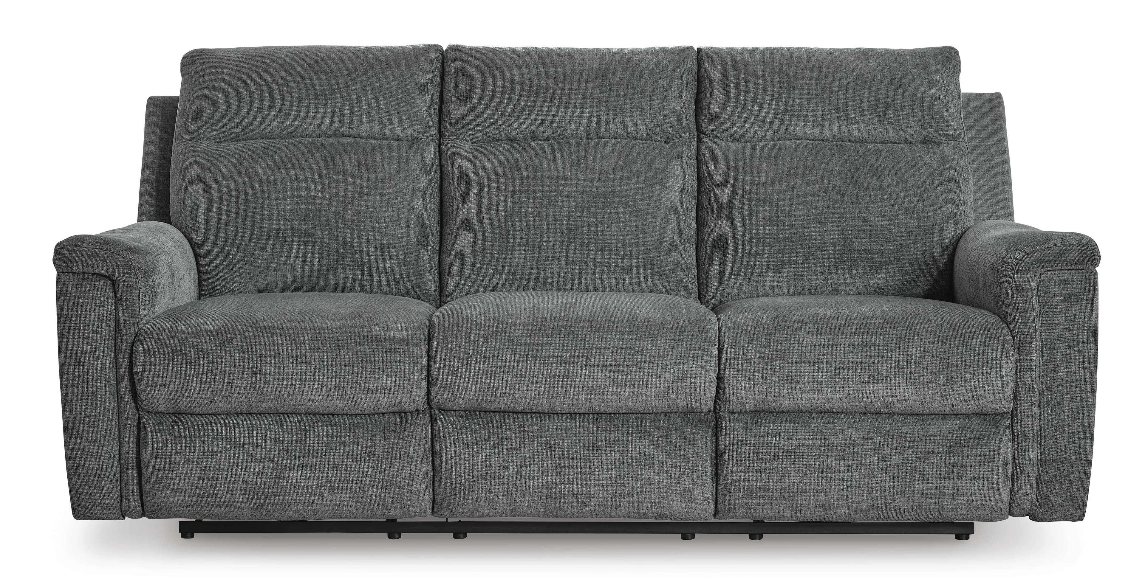 Barnsana - Power Reclining Sofa - Gravel