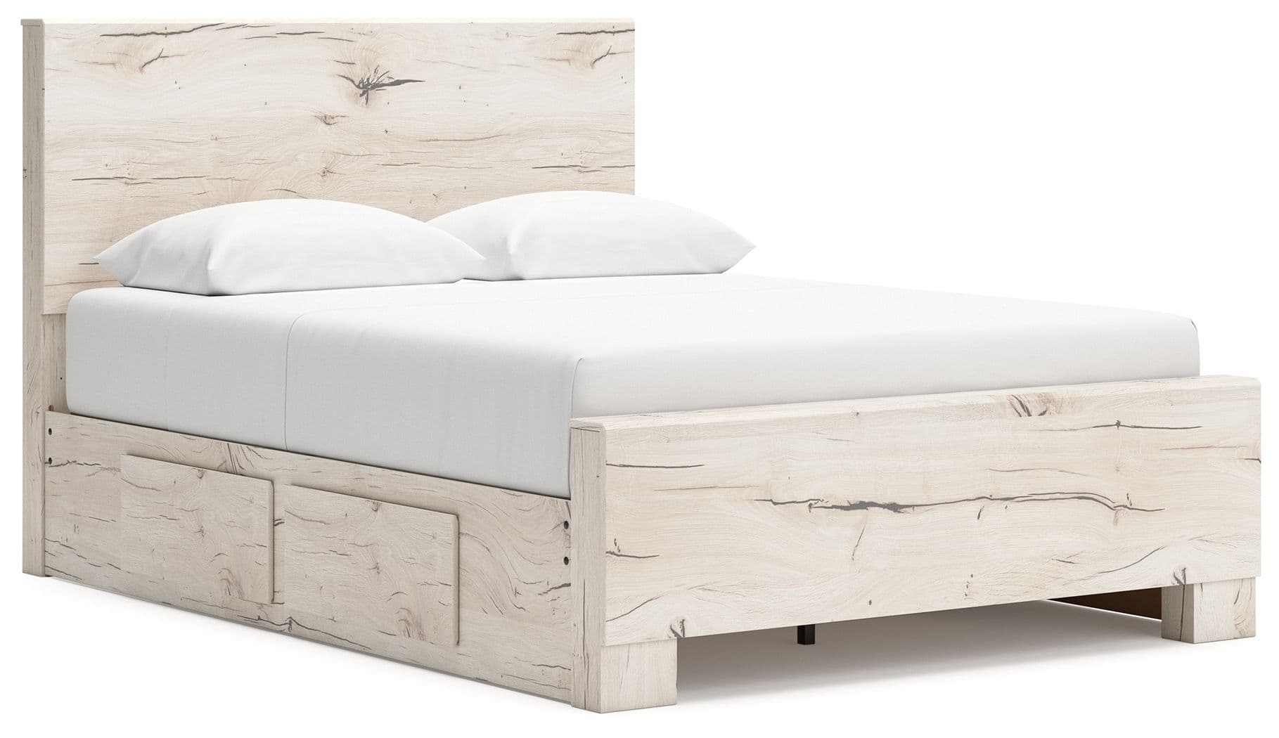 Full Panel Bed With Under Bed Storage