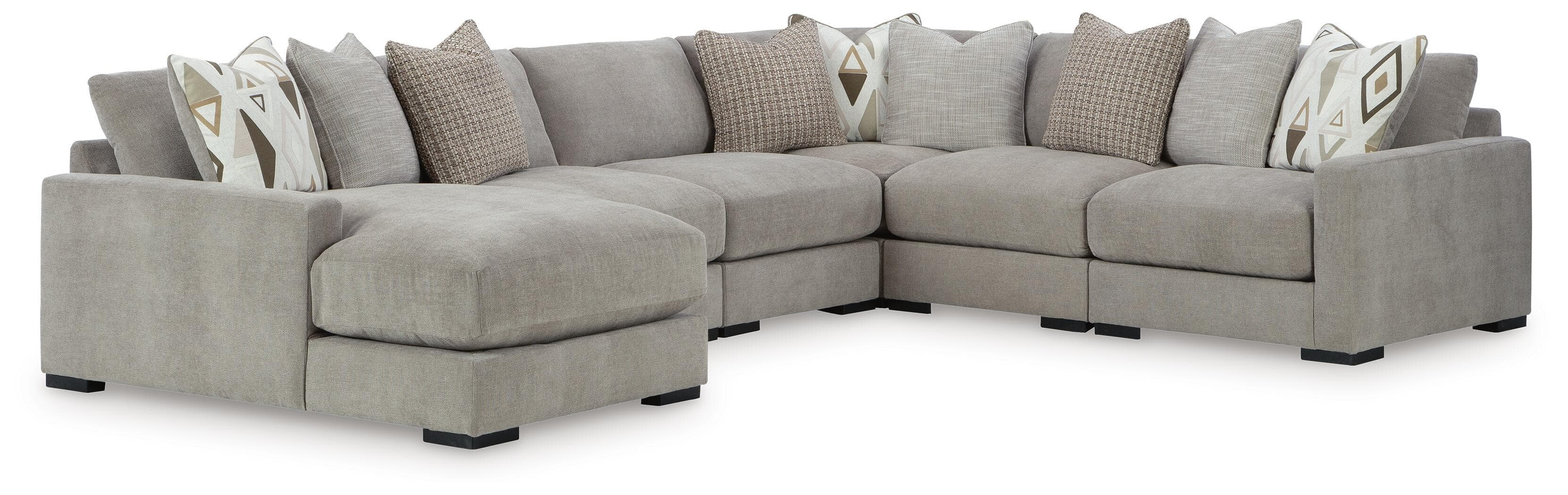 6-Piece Sectional With LAF Corner Chaise