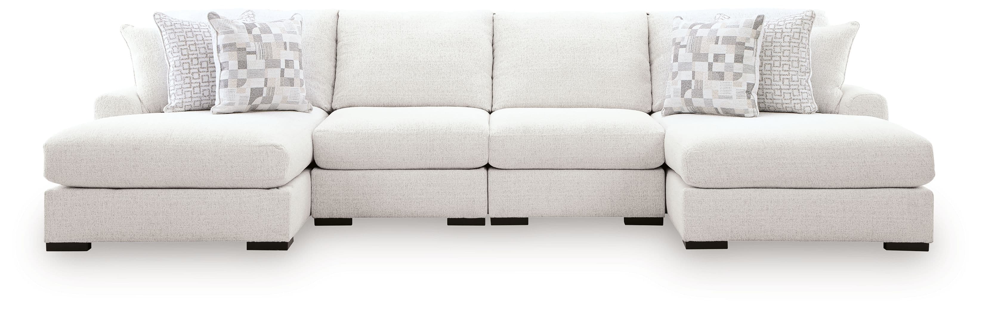 4-Piece Double Chaise Sectional