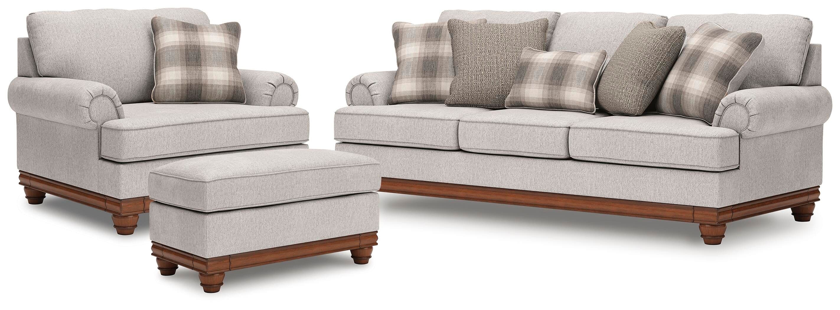 3 Pc. · Sofa, Oversized Chair And Ottoman