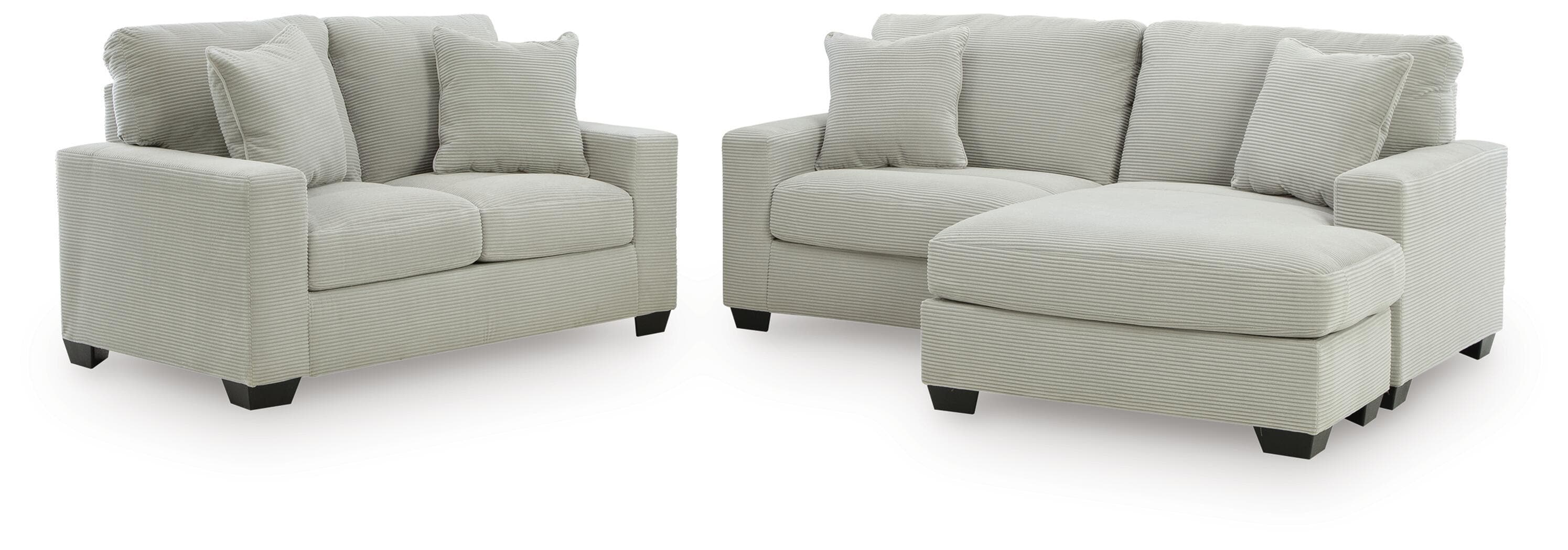 Sofa Chaise And Loveseat · Smoke