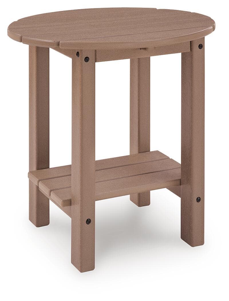 Oval End Table