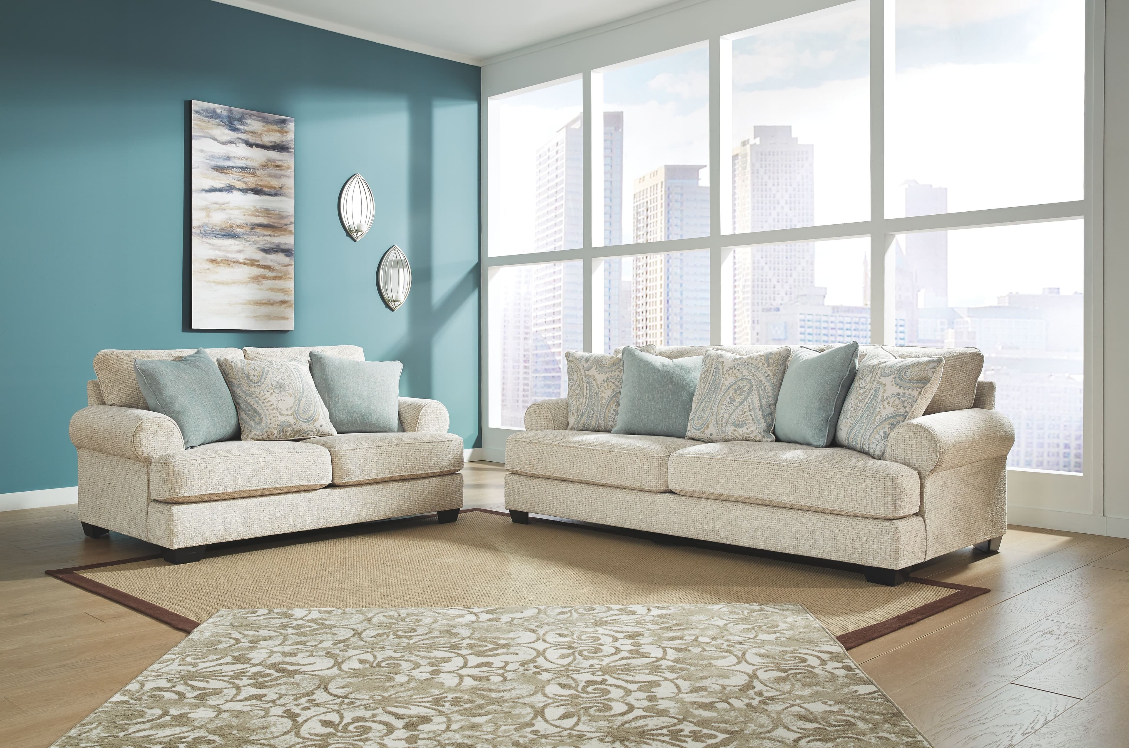 2 Pc. · Sofa, Loveseat