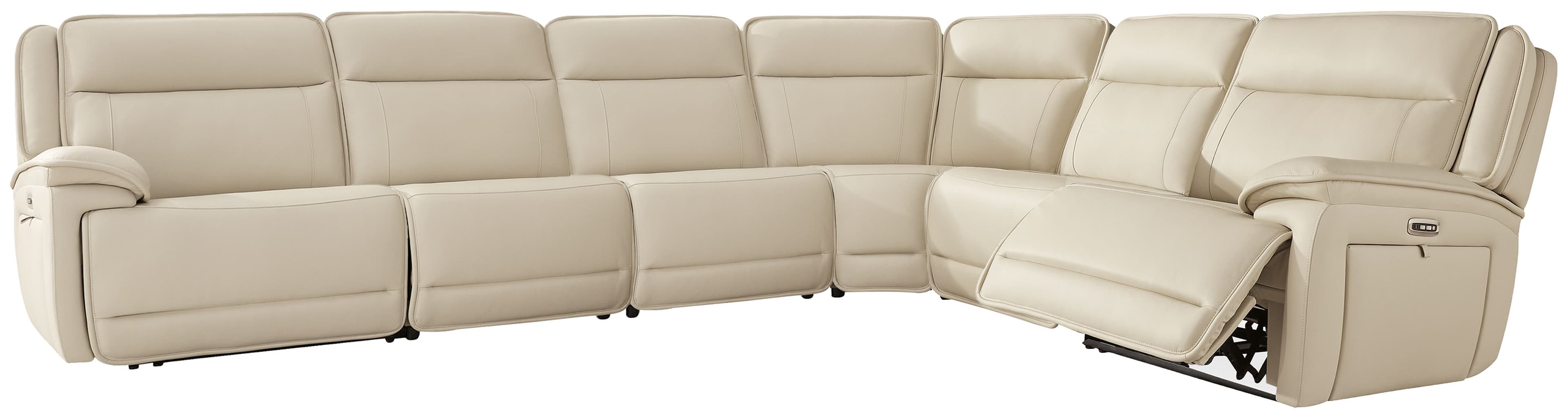 6-Piece Power Reclining Sectional