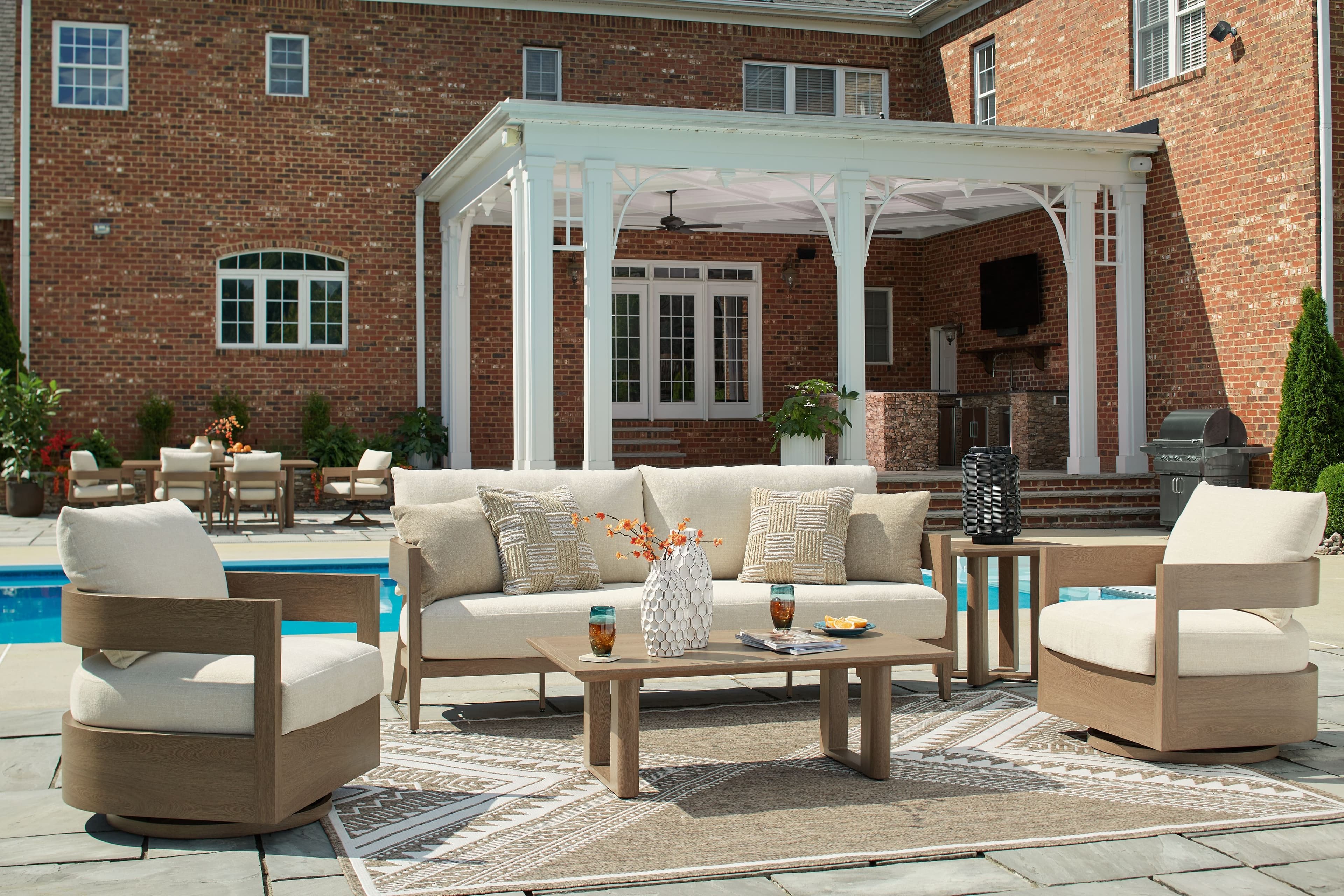 Lounge Set With Sofa