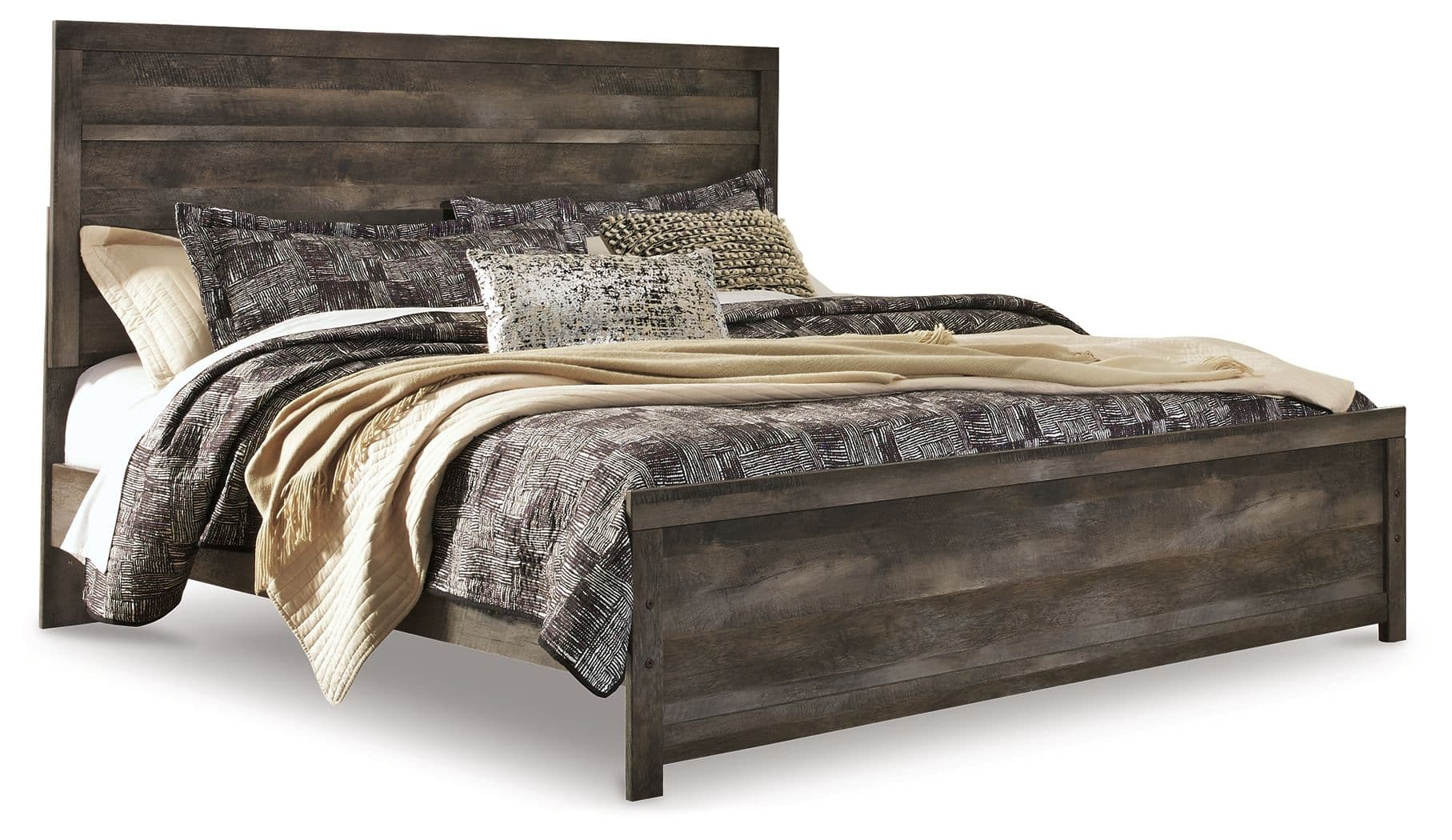 King Panel Bed